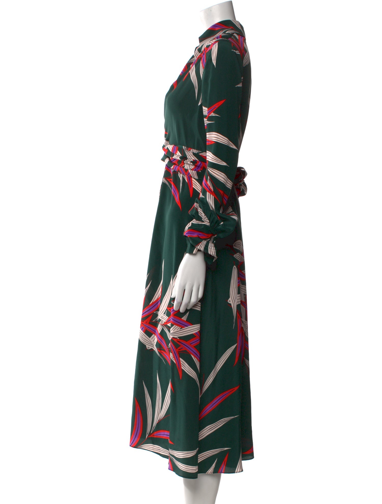 Diane von Furstenberg Silk Midi Length Dress