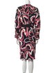 Diane von Furstenberg Printed Midi Length Dress