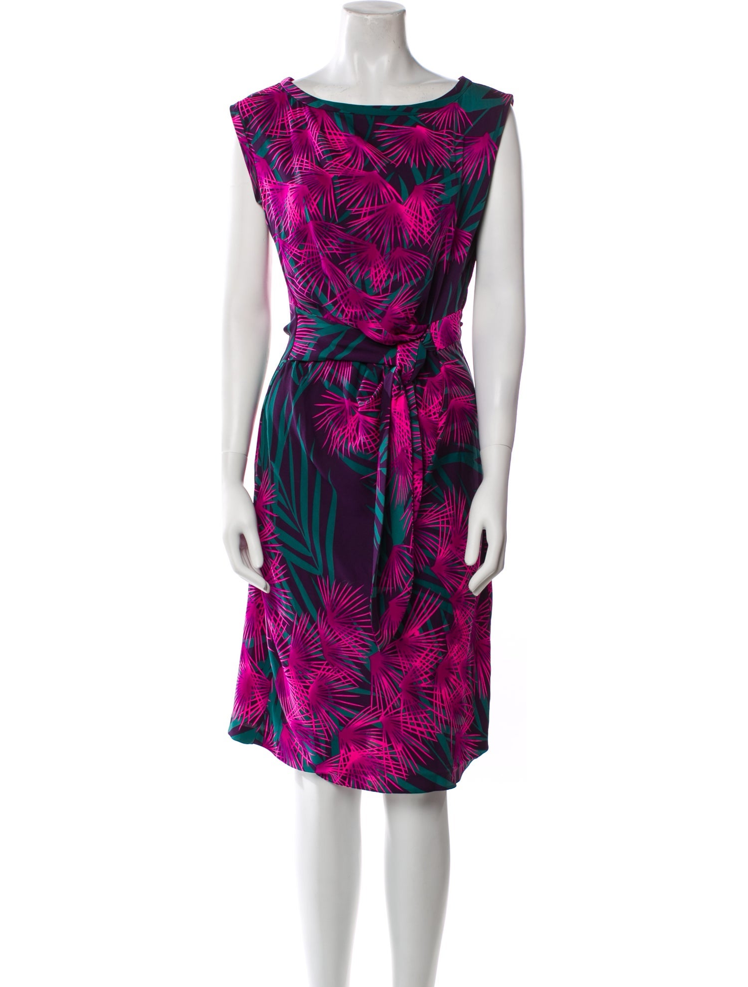 Diane von Furstenberg Silk Knee-Length Dress