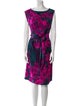Diane von Furstenberg Silk Knee-Length Dress
