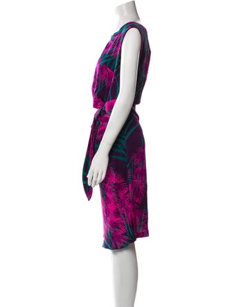Diane von Furstenberg Silk Knee-Length Dress