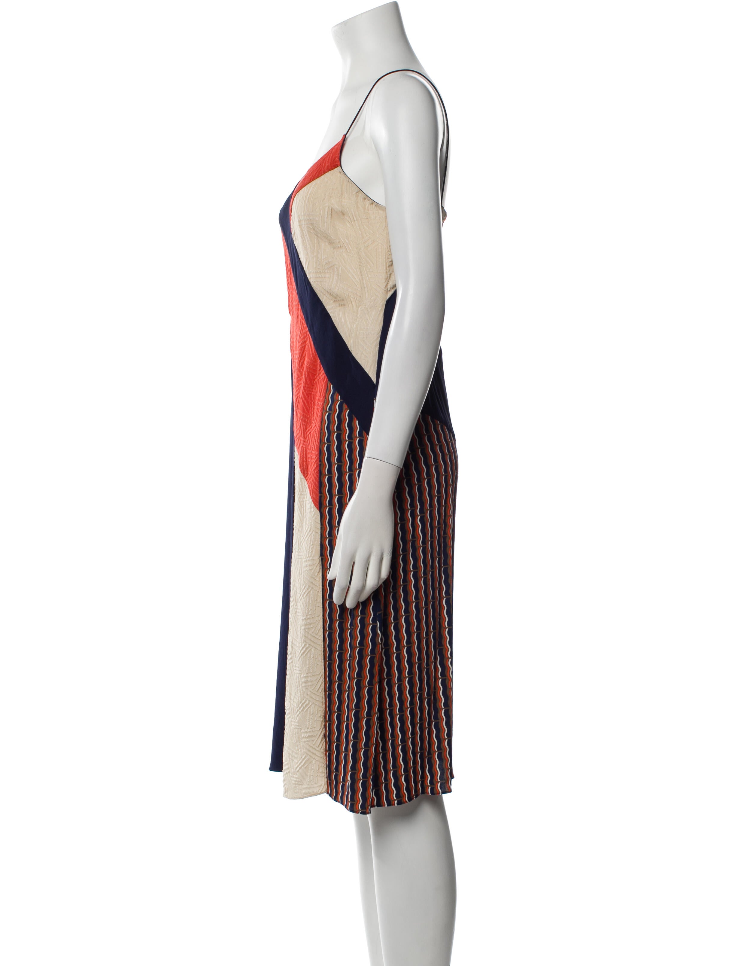 Diane von Furstenberg Silk Midi Length Dress