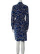 Diane von Furstenberg Silk Knee-Length Dress