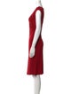 Diane von Furstenberg V-Neck Knee-Length Dress