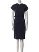 Diane von Furstenberg Crew Neck Knee-Length Dress