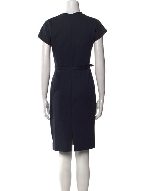 Diane von Furstenberg Crew Neck Knee-Length Dress