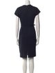 Diane von Furstenberg Crew Neck Knee-Length Dress