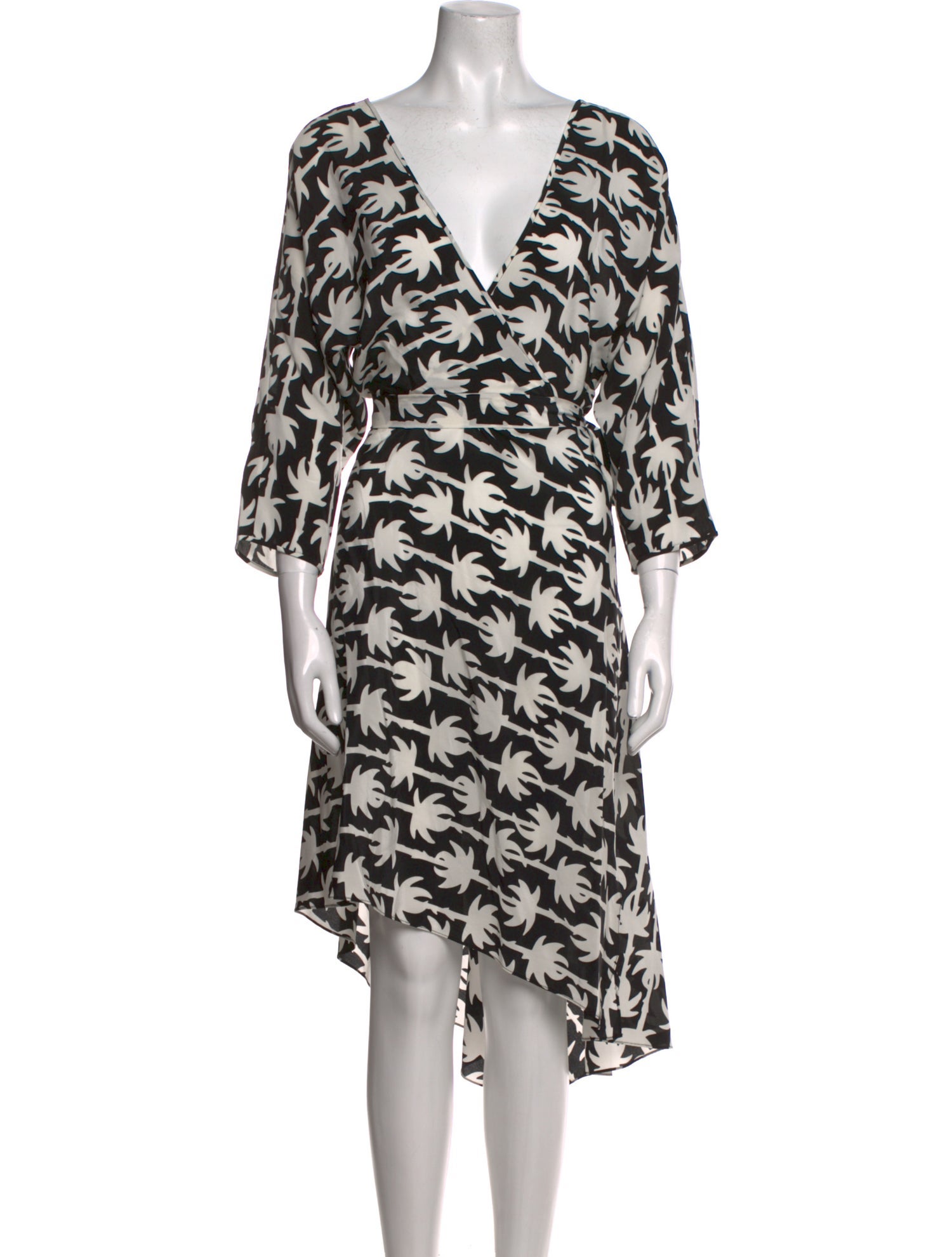 Diane von Furstenberg Silk Midi Length Dress