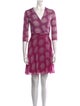 Diane von Furstenberg Printed Mini Dress