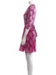 Diane von Furstenberg Printed Mini Dress