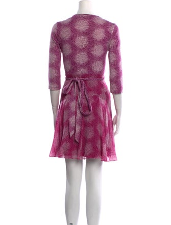 Diane von Furstenberg Printed Mini Dress