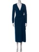 Diane von Furstenberg Wool Long Dress