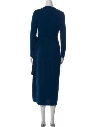Diane von Furstenberg Wool Long Dress
