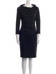 Diane von Furstenberg Wool Knee-Length Dress