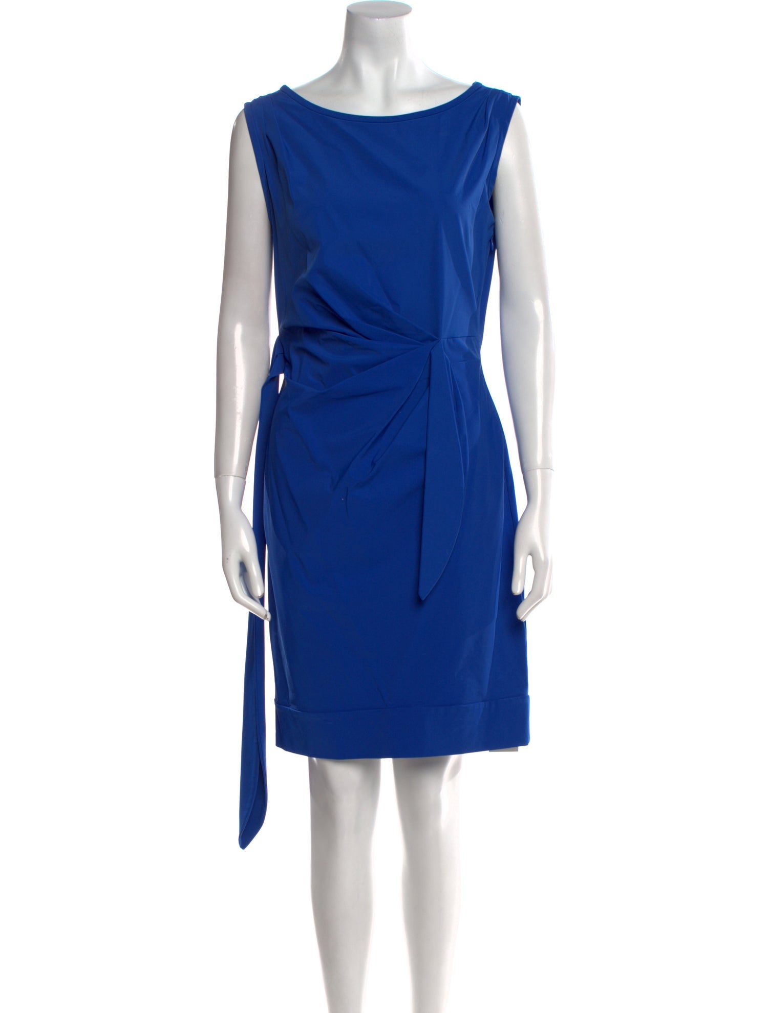 Diane von Furstenberg Bateau Neckline Mini Dress