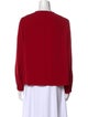 Diane von Furstenberg Silk Crew Neck Blouse