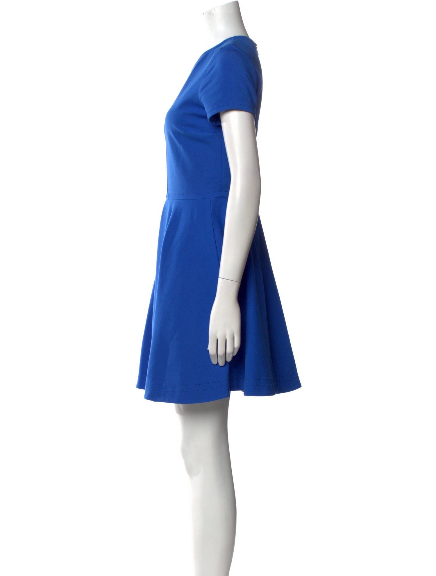 Diane von Furstenberg Crew Neck Mini Dress