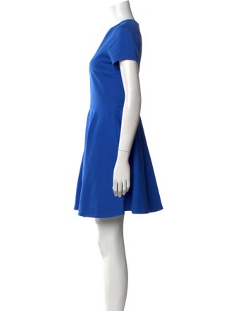 Diane von Furstenberg Crew Neck Mini Dress