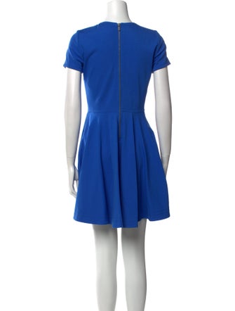 Diane von Furstenberg Crew Neck Mini Dress