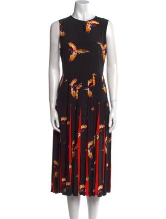 Diane von Furstenberg Silk Midi Length Dress
