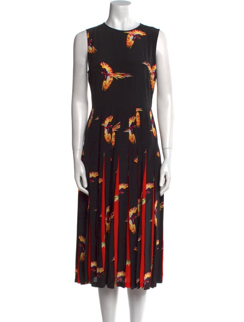Diane von Furstenberg Silk Midi Length Dress