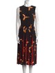 Diane von Furstenberg Silk Midi Length Dress