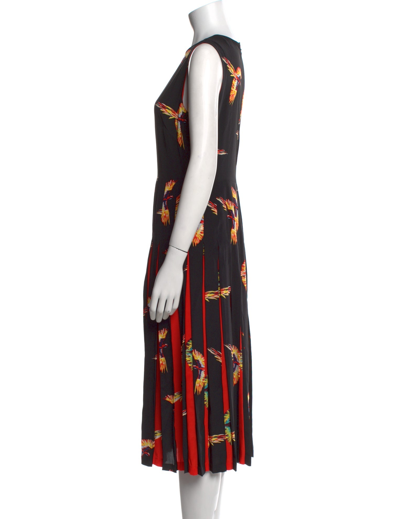 Diane von Furstenberg Silk Midi Length Dress