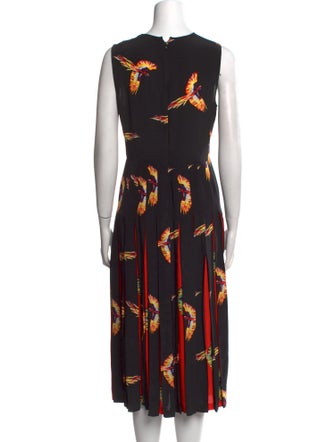Diane von Furstenberg Silk Midi Length Dress