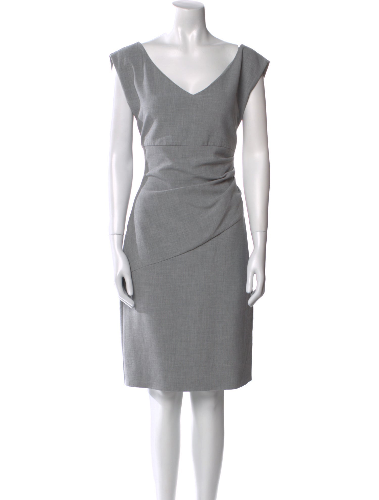 Diane von Furstenberg V-Neck Knee-Length Dress