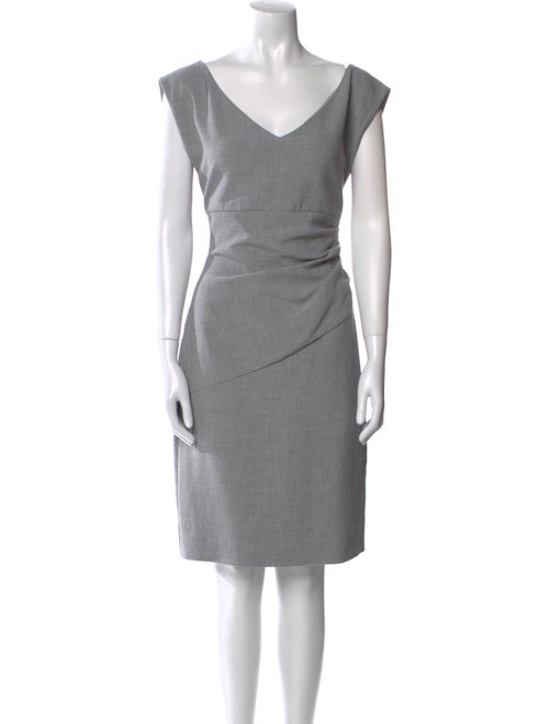 Diane von Furstenberg V-Neck Knee-Length Dress