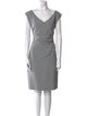 Diane von Furstenberg V-Neck Knee-Length Dress