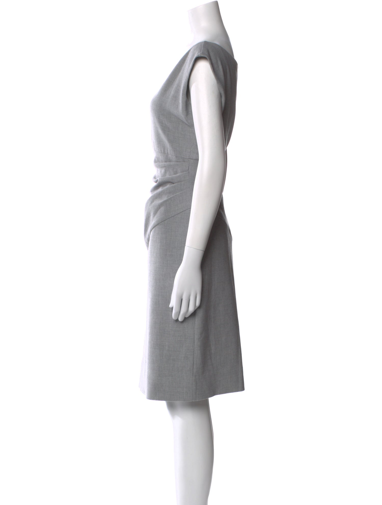 Diane von Furstenberg V-Neck Knee-Length Dress