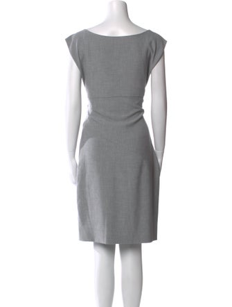 Diane von Furstenberg V-Neck Knee-Length Dress