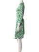 Diane von Furstenberg Silk Knee-Length Dress