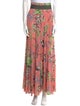 Diane von Furstenberg Silk Long Skirt