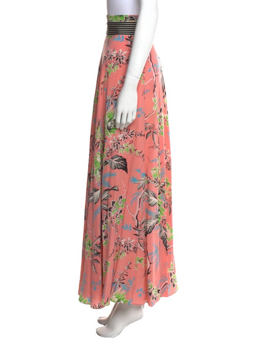 Diane von Furstenberg Silk Long Skirt