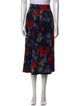 Diane von Furstenberg Silk Midi Length Skirt
