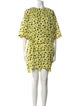 Diane von Furstenberg Printed Mini Dress