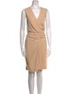 Diane von Furstenberg V-Neck Knee-Length Dress