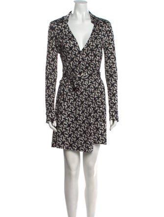 Diane von Furstenberg Silk Knee-Length Dress