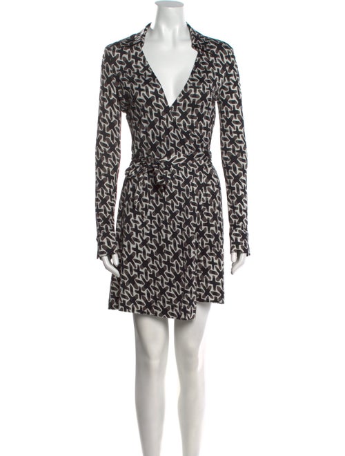 Diane von Furstenberg Silk Knee-Length Dress