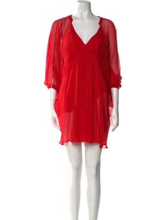 Diane von Furstenberg Silk Mini Dress