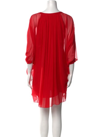 Diane von Furstenberg Silk Mini Dress