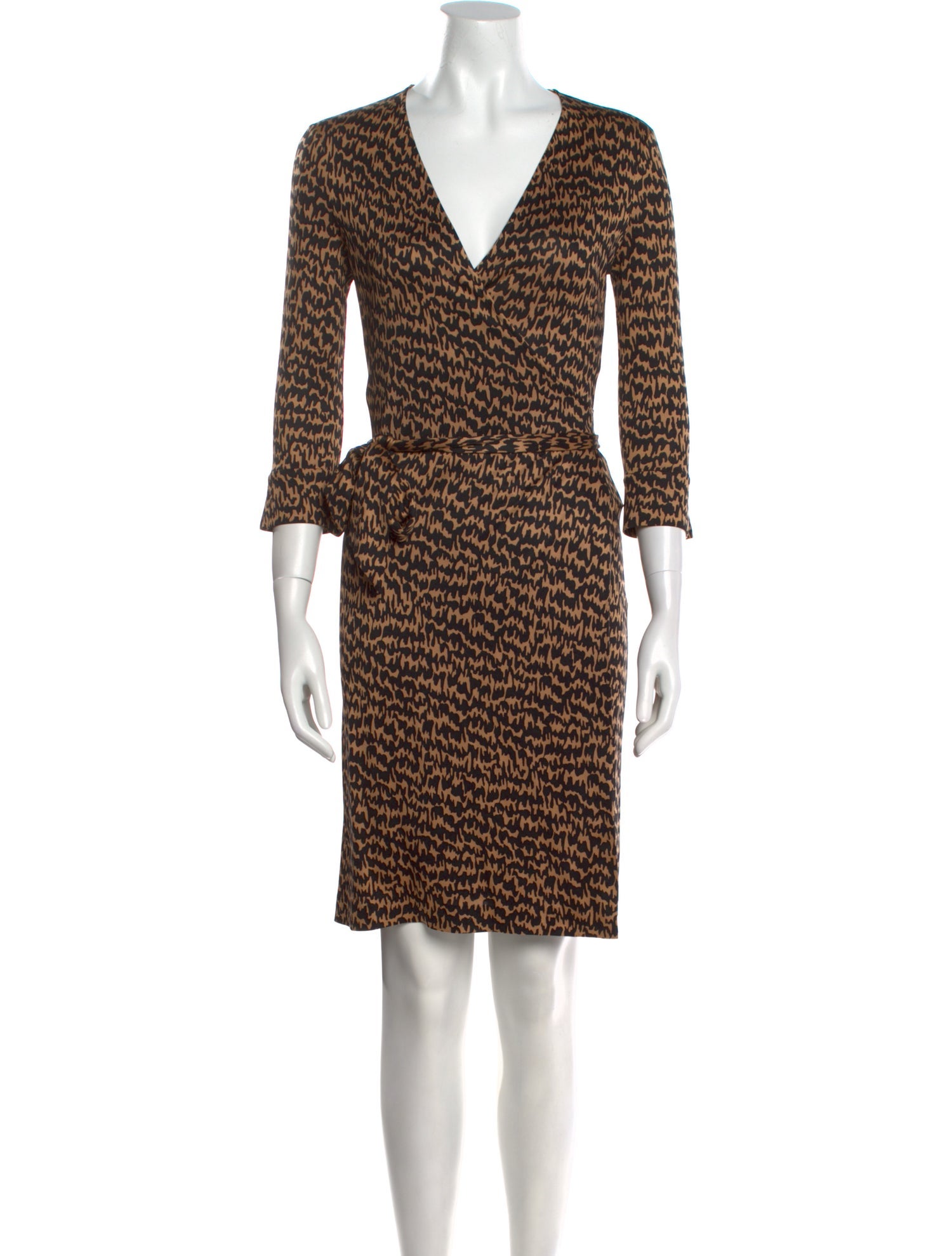 Diane von Furstenberg Silk Knee-Length Dress