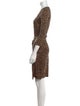 Diane von Furstenberg Silk Knee-Length Dress