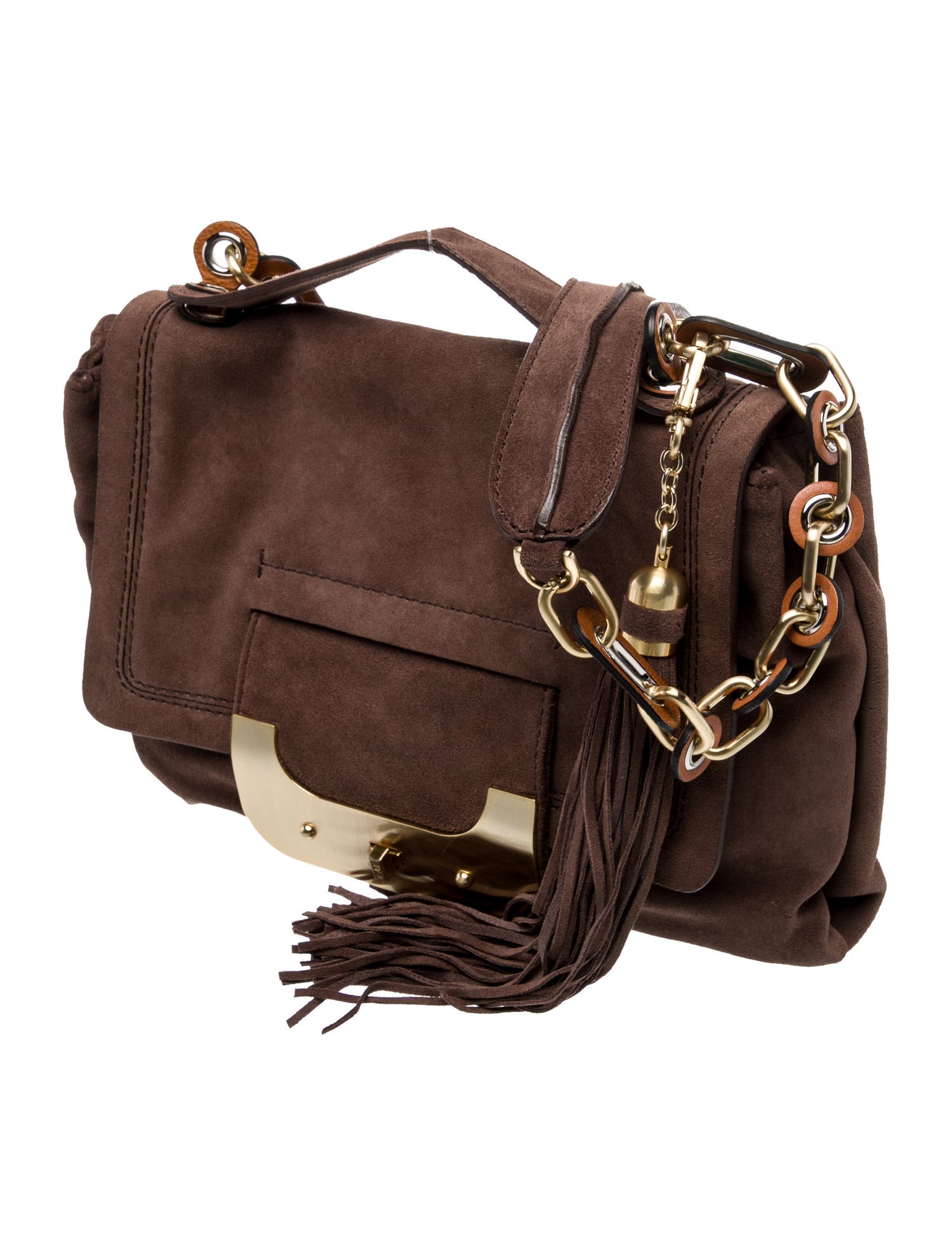 Diane von Furstenberg Suede Shoulder Bag