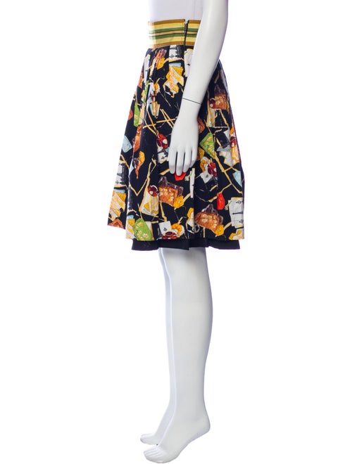 Diane von Furstenberg Printed Knee-Length Skirt