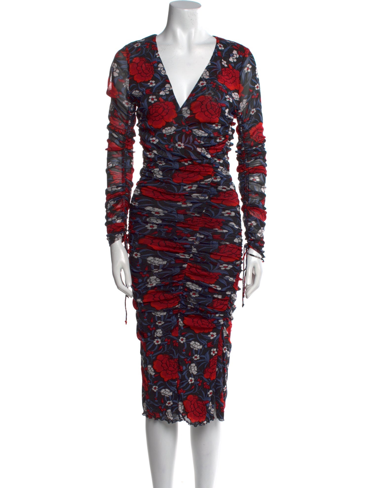 Diane von Furstenberg Nylon Midi Length Dress