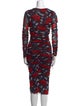 Diane von Furstenberg Nylon Midi Length Dress