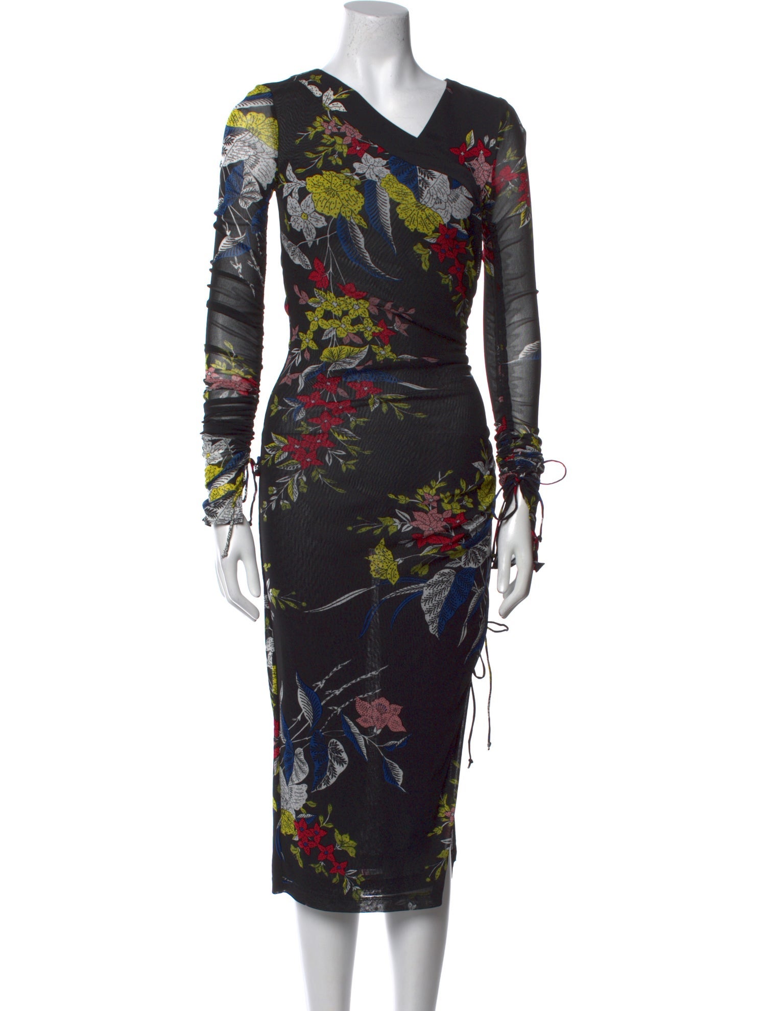 Diane von Furstenberg Nylon Long Dress w/ Tags